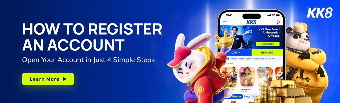 How to Register KK8 Account