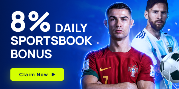 KK8 8% Daily Sportsbook Bonus
